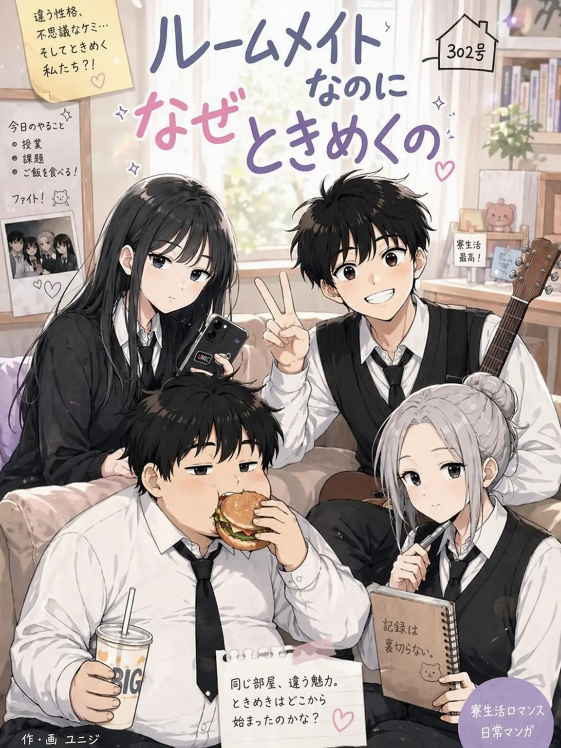 Yooniji_0211의 ルームメイトなのになぜかドキドキする(リメイク版)