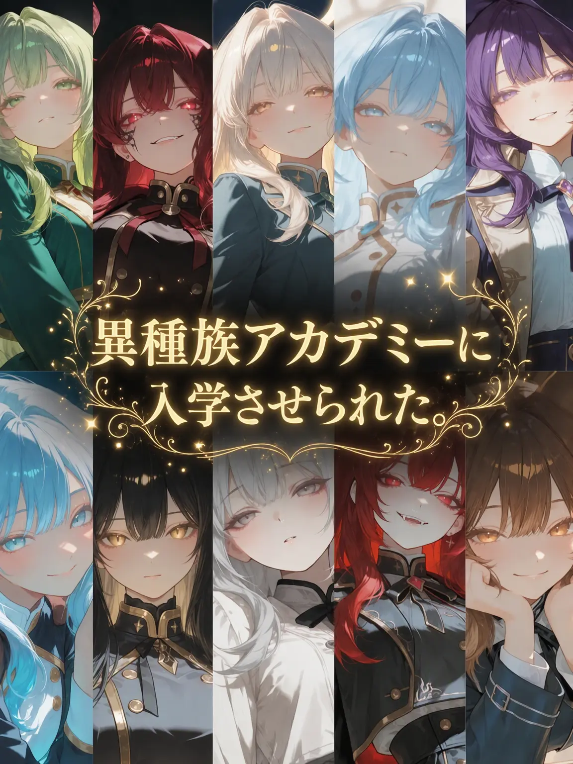 huuT의 異種族アカデミーに入学させられた。