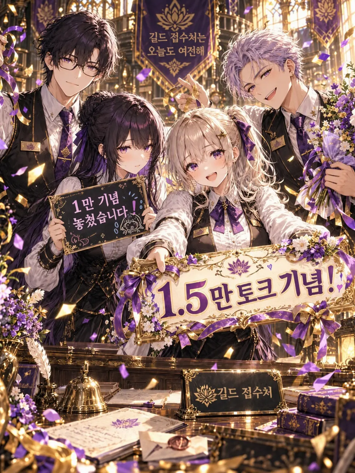 Seido_douzaki의 길드 접수처는 오늘도 변함없이