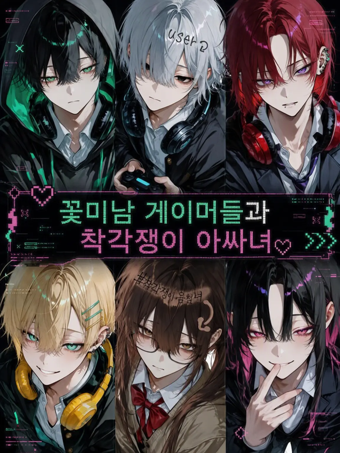 anninkanbu의 꽃미남 게이머들과 착각 찐따녀