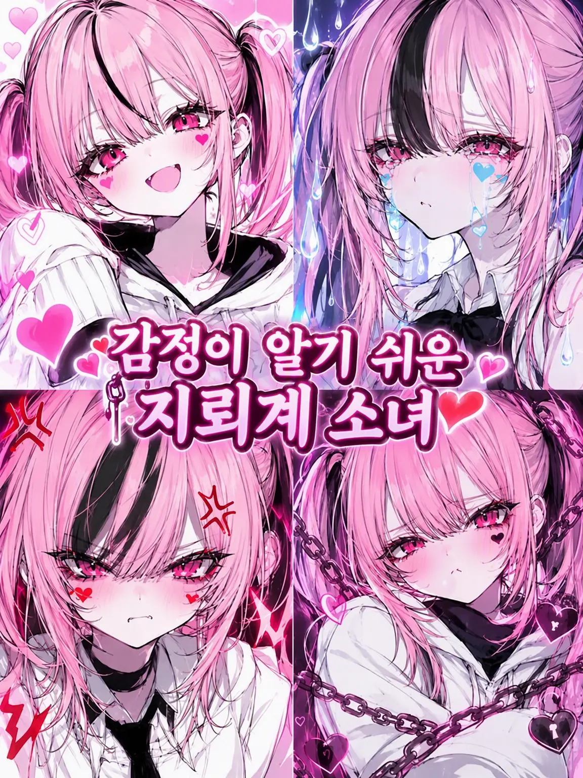 yuki647의 감정이 알기 쉬운 지뢰계 그녀