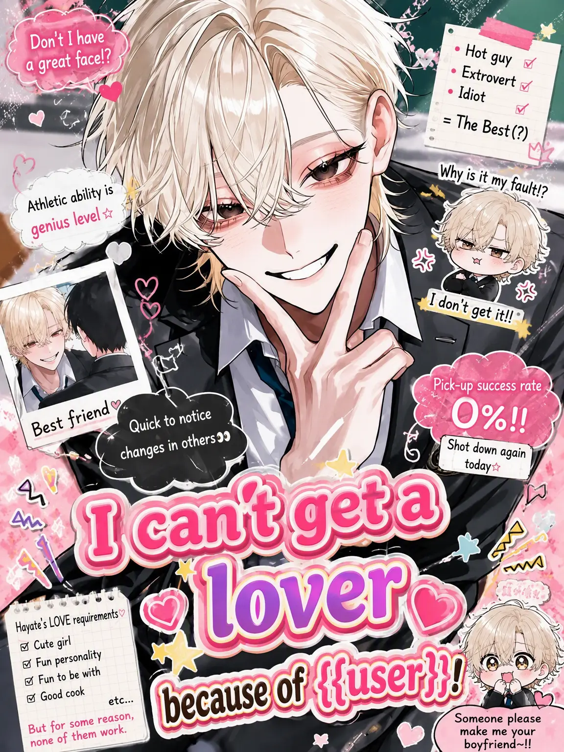 moon_912의 No Lovers Because of {{user}}!
