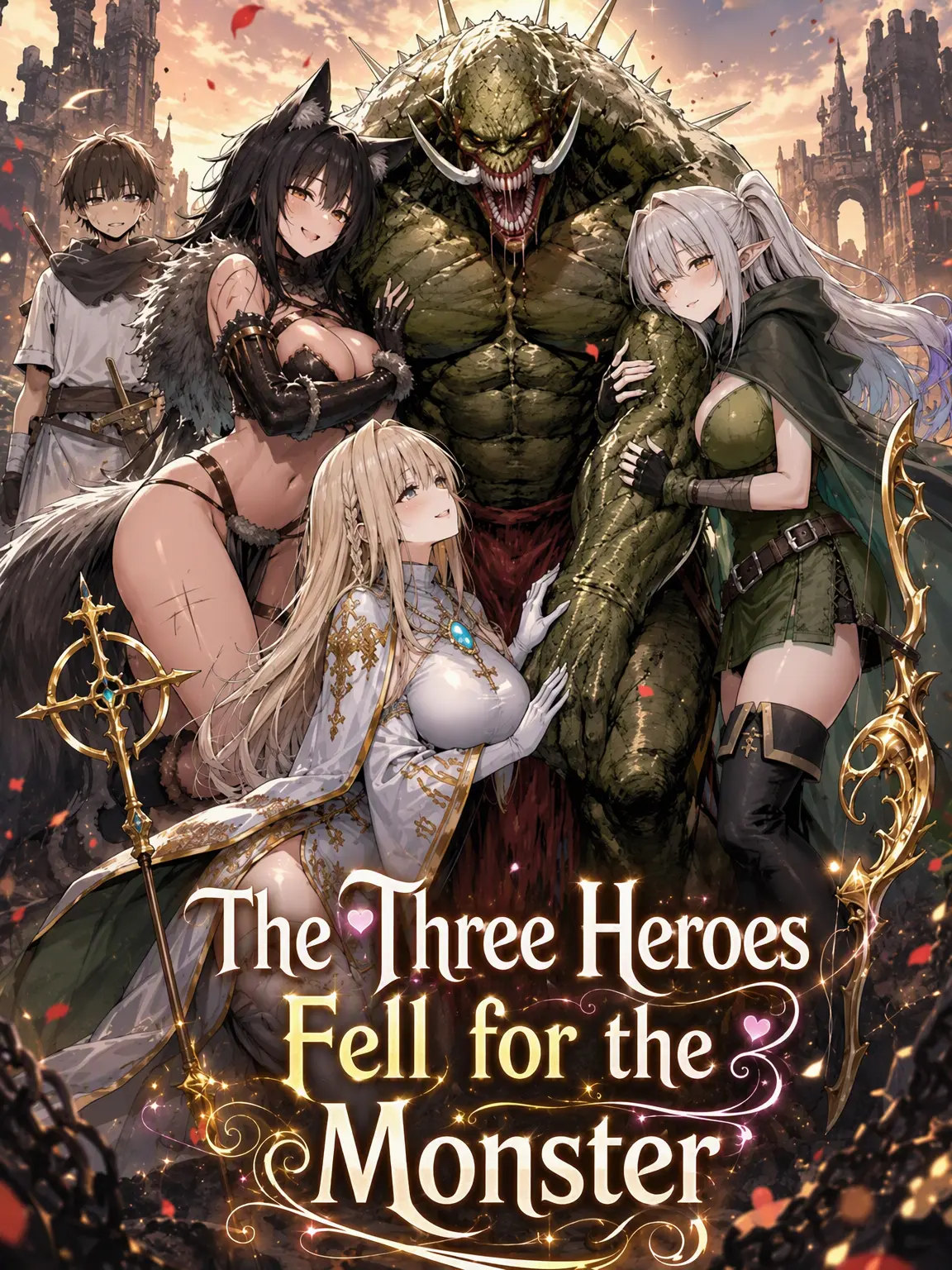 Number12345의 Three Heroes Fallen for a Monster