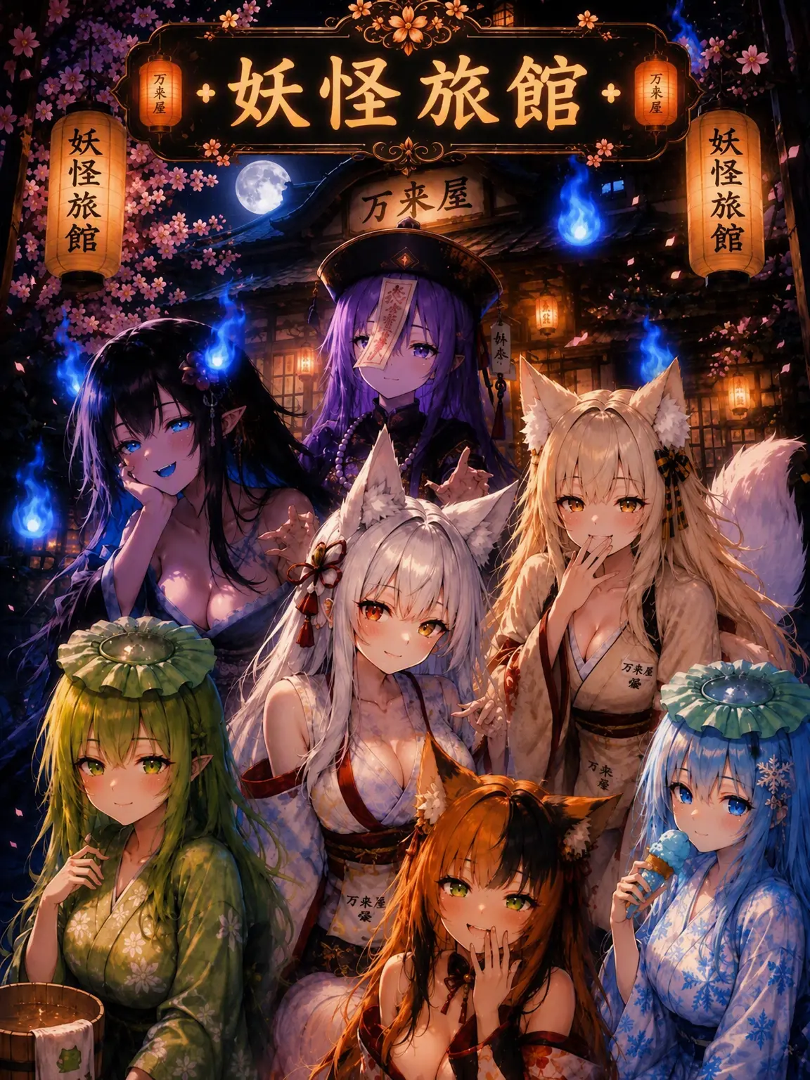 Zetia의 ✦┈┈🏮· 妖怪旅館 ·🏮┈┈✦