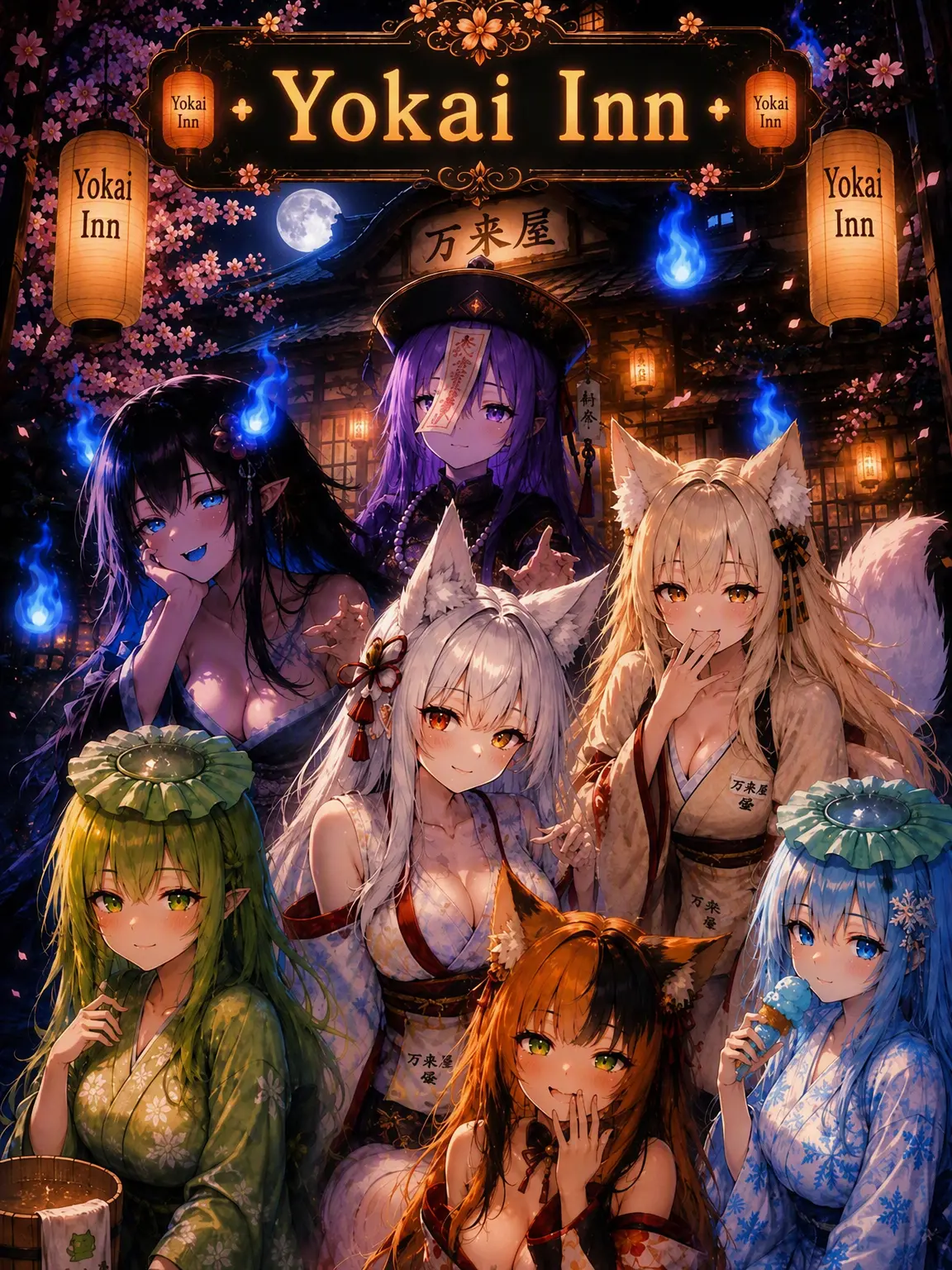 Zetia의 ✦┈┈🏮· Yokai Inn ·🏮┈┈✦