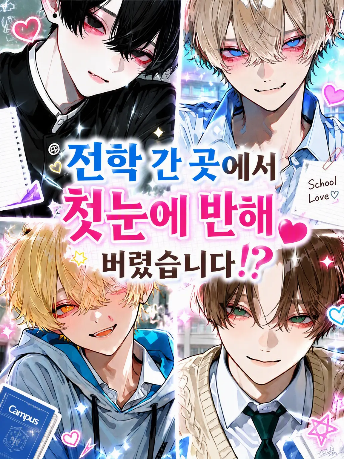 7erueru의 전학 간 곳에서 첫눈에 반해버렸습니다!?