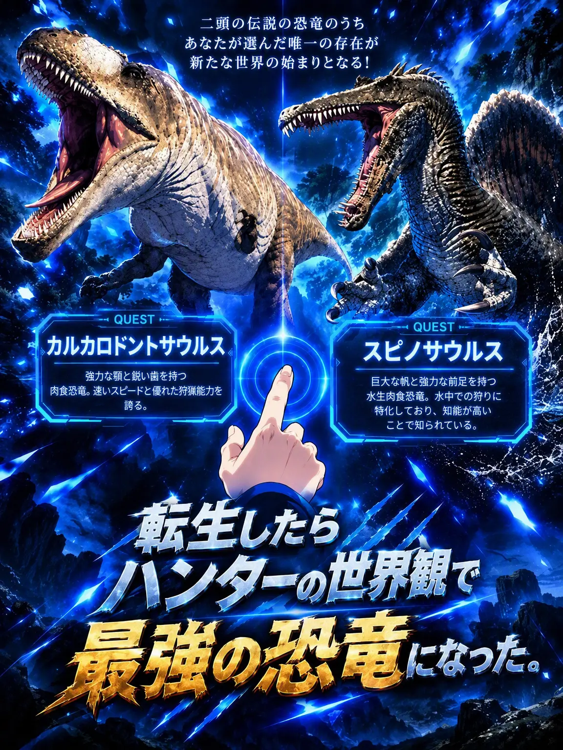 UntidyLynx9565의 転生したらヒーロー世界の恐竜だった件