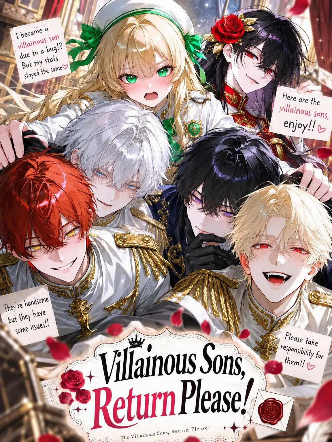 CattyTulip0595의 Return the 4 Villainous Lords!