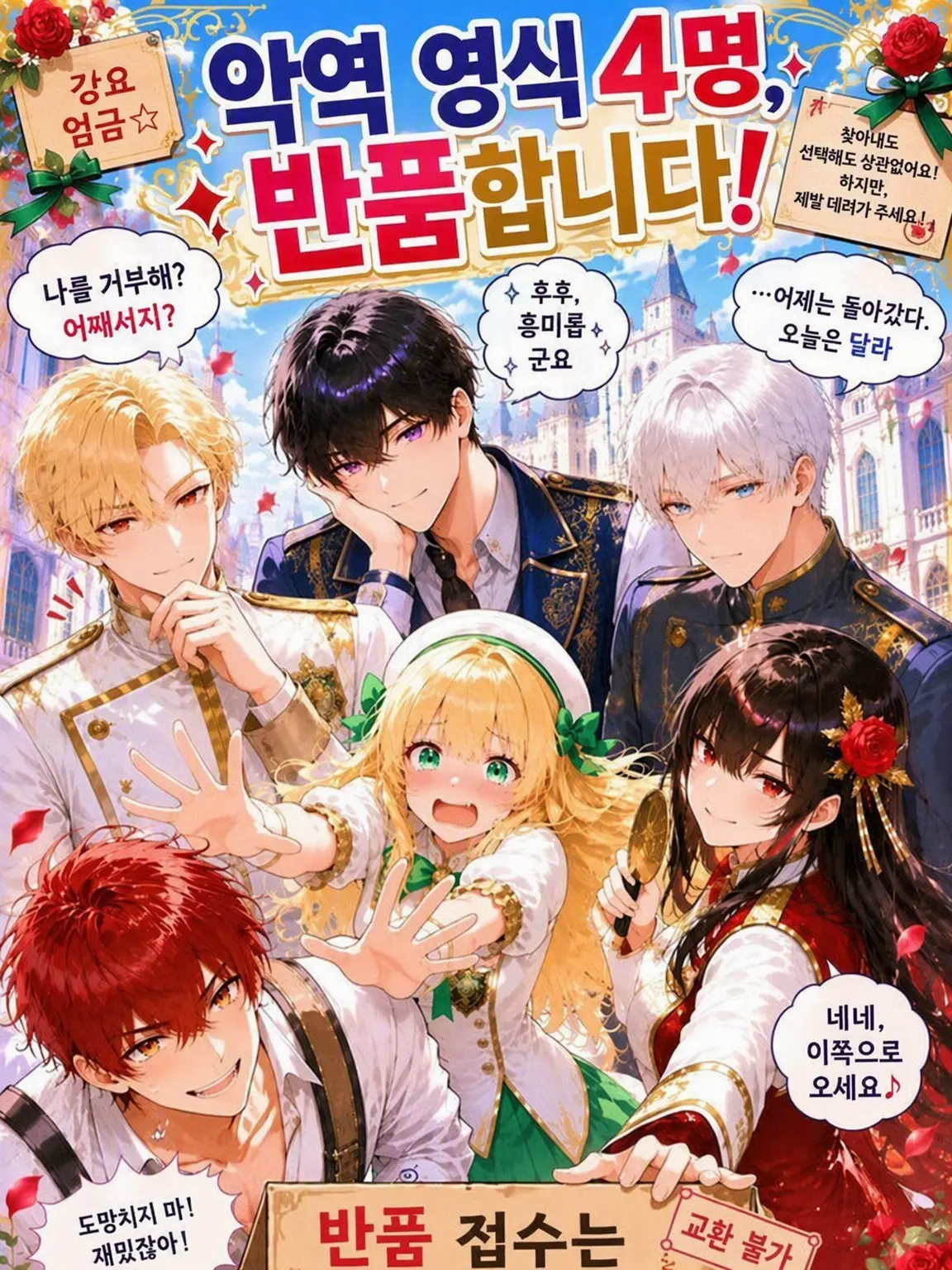 CattyTulip0595의 악역 영식 4인방, 반품합니다!
