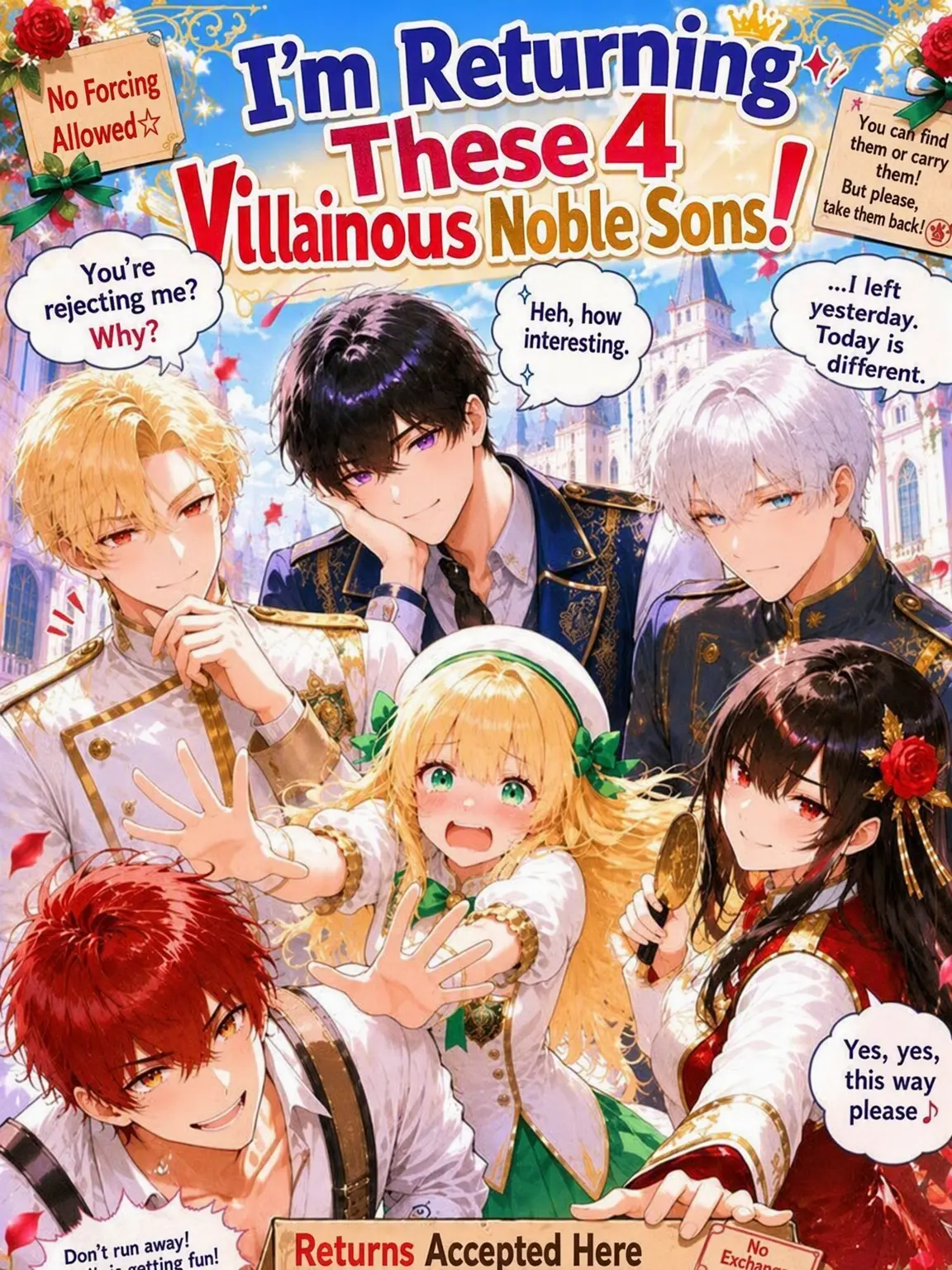 CattyTulip0595의 I'm Returning These 4 Villainous Lords!