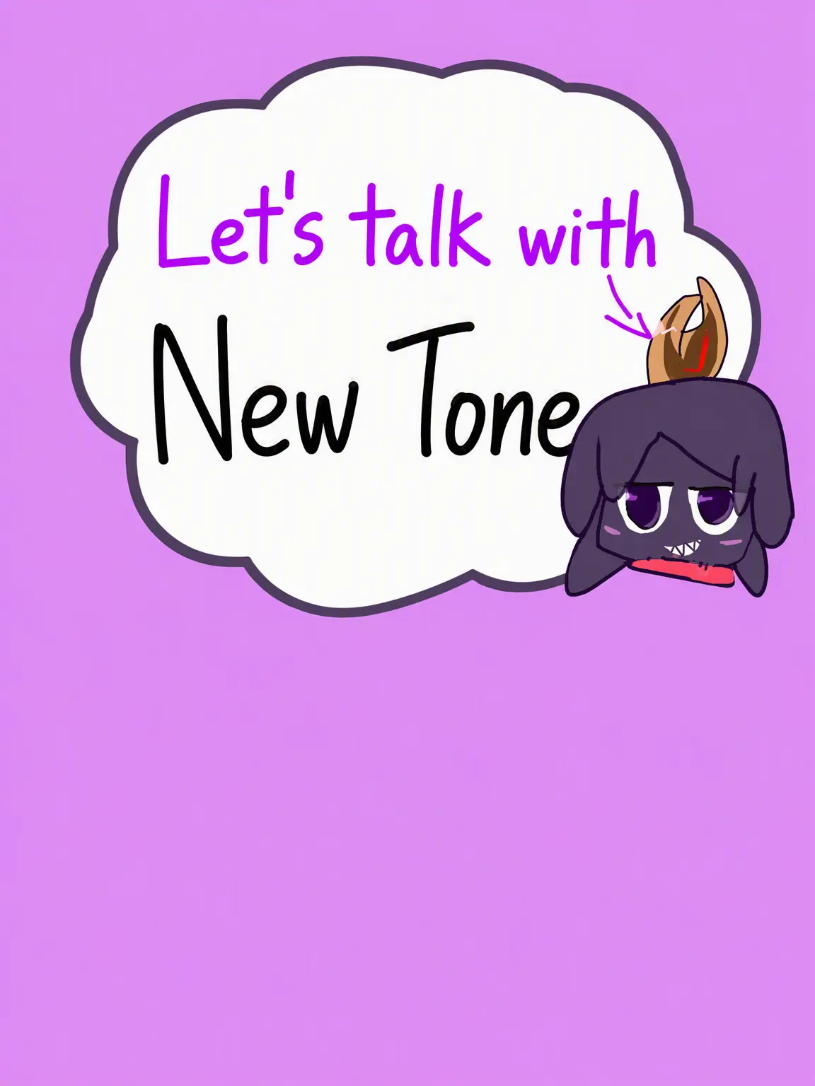 chocolateoishii의 Talk to New Toon!