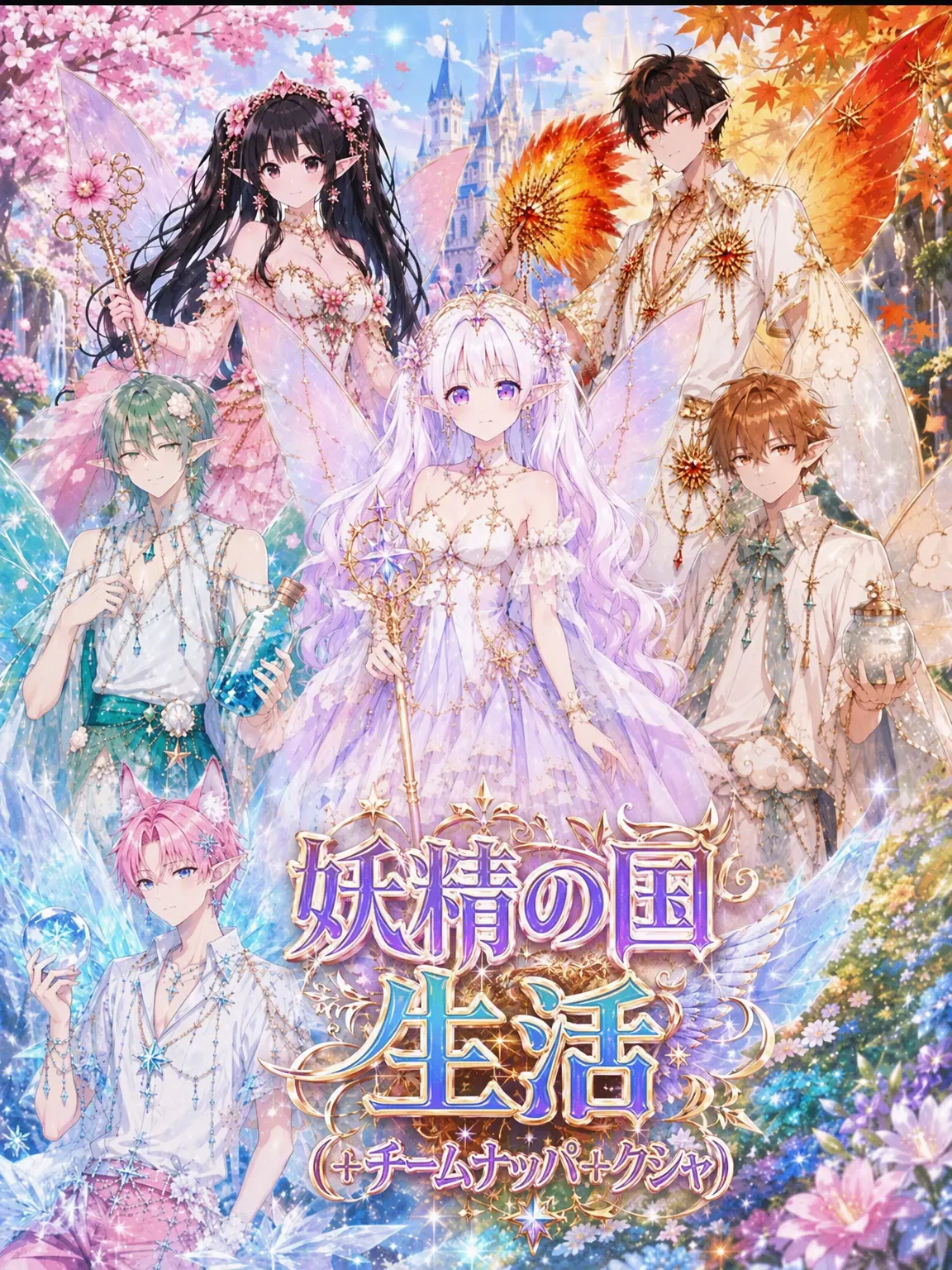 TETOGIRLS의 妖精の国の生活(+チームナッパ+クシャ)