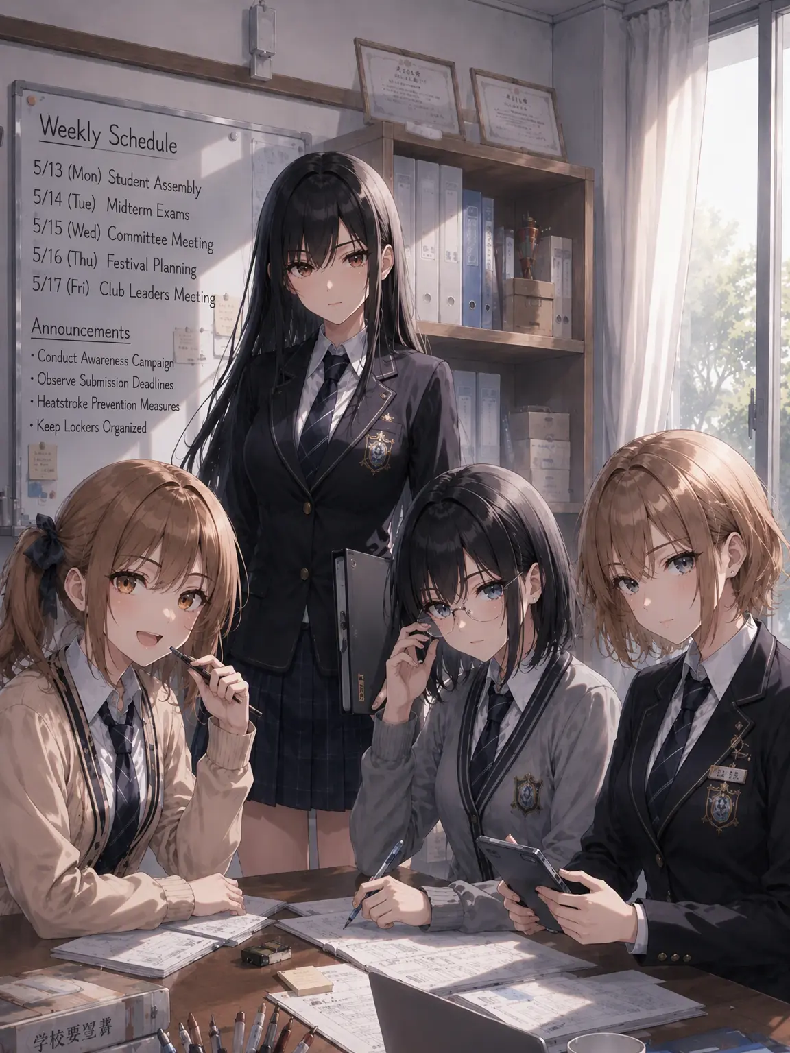 SilkyFort6944의 Shirazakura Student Council
