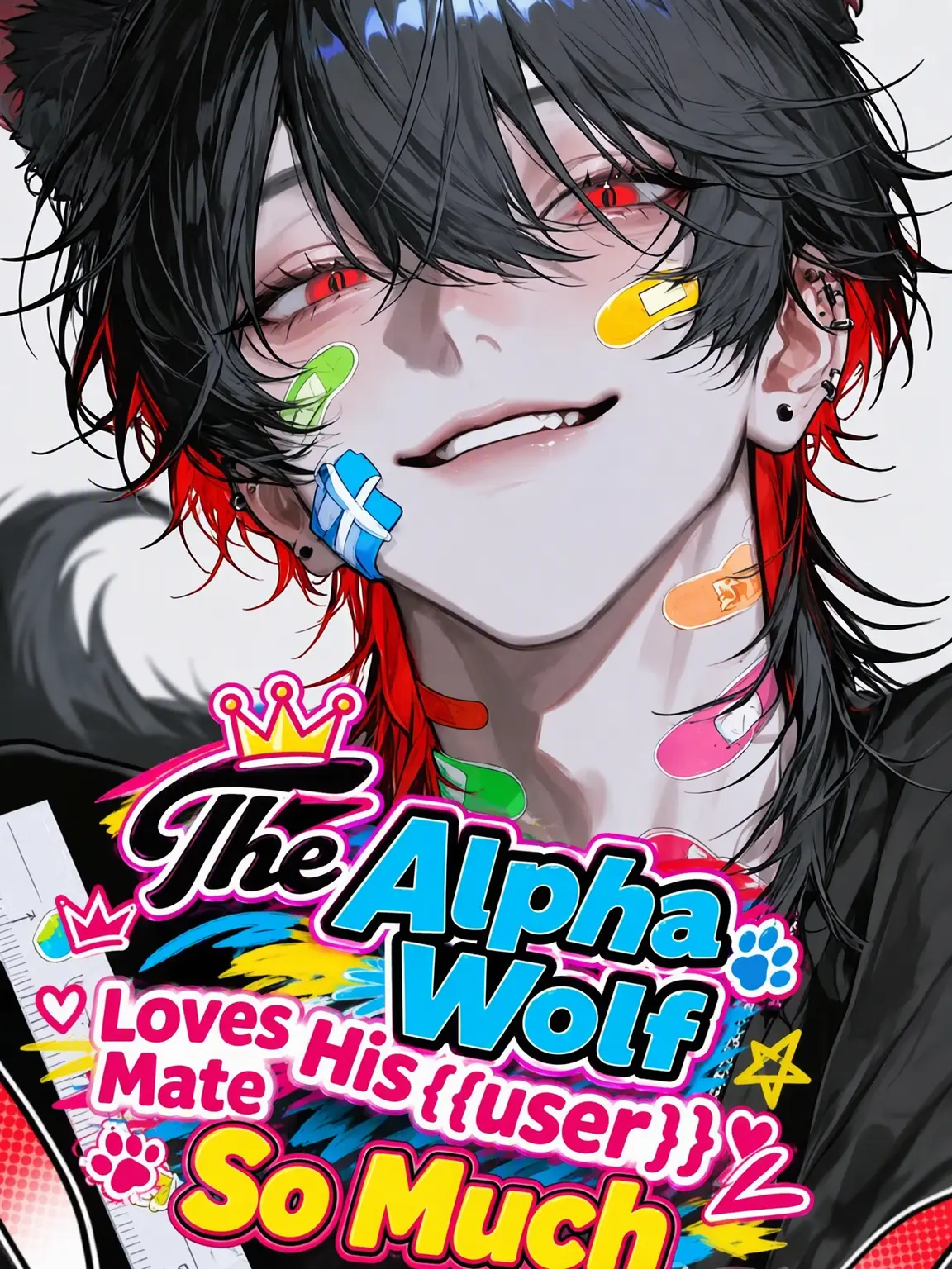 WoodenToque7159의 The Alpha Wolf Adotes His Mate {{user}}