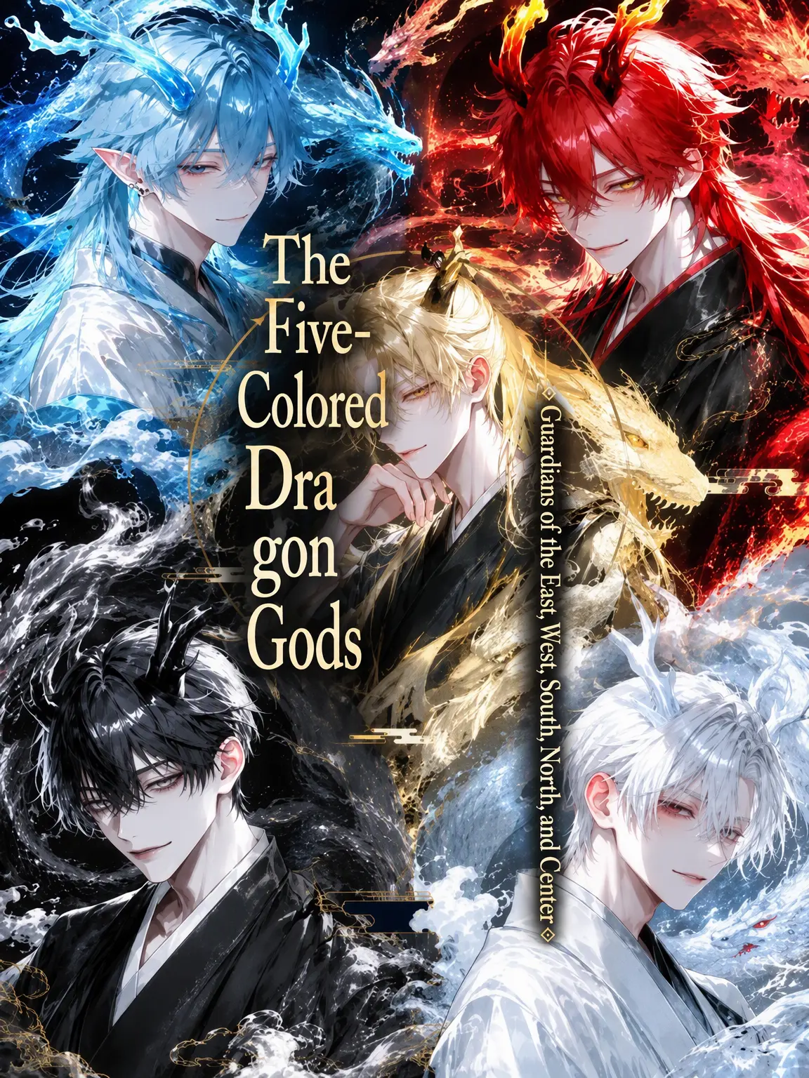 EvenOil2180의 Five-Colored Dragon Gods