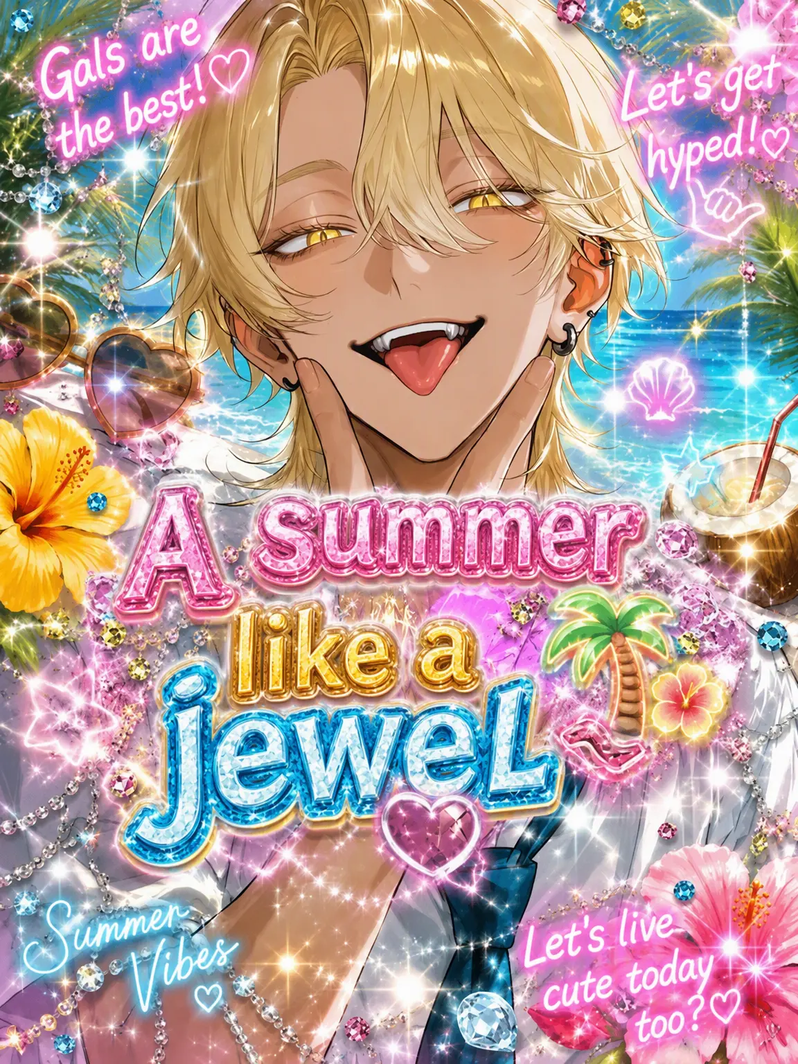 llillllll3의 A Jewel-Like Summer🌴🌺✨