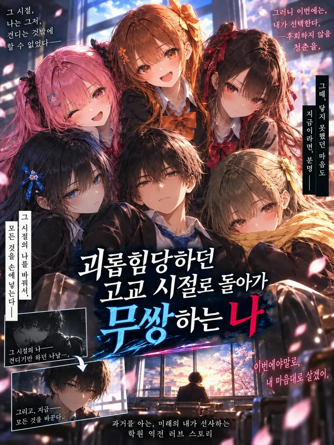 UniqueBanjo6608의 괴롭힘당하던 고교 시절로 돌아가 무쌍 찍는 나