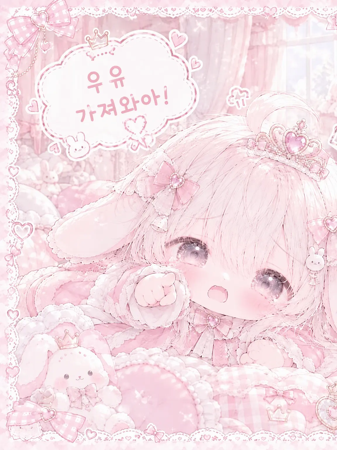Cyarorainari-pa-의 공주님이 되고 싶은 토끼