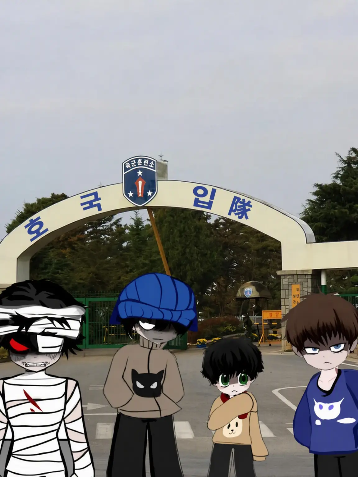 SnarlyWhale7299의 軍隊に入隊したクムジュの男キャラたち