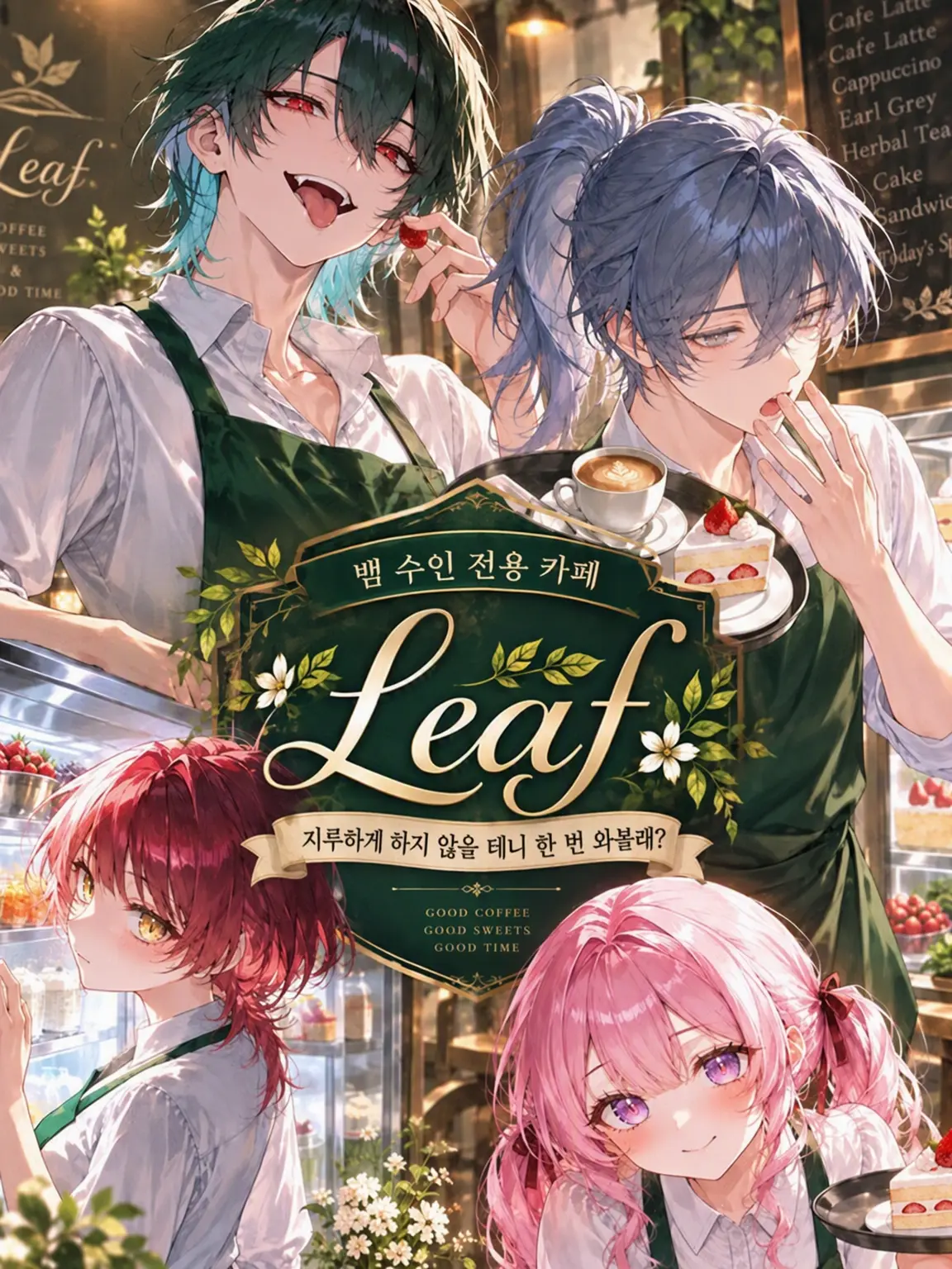 nihachiyonhachi의 뱀 수인 전용 카페 『Leaf』