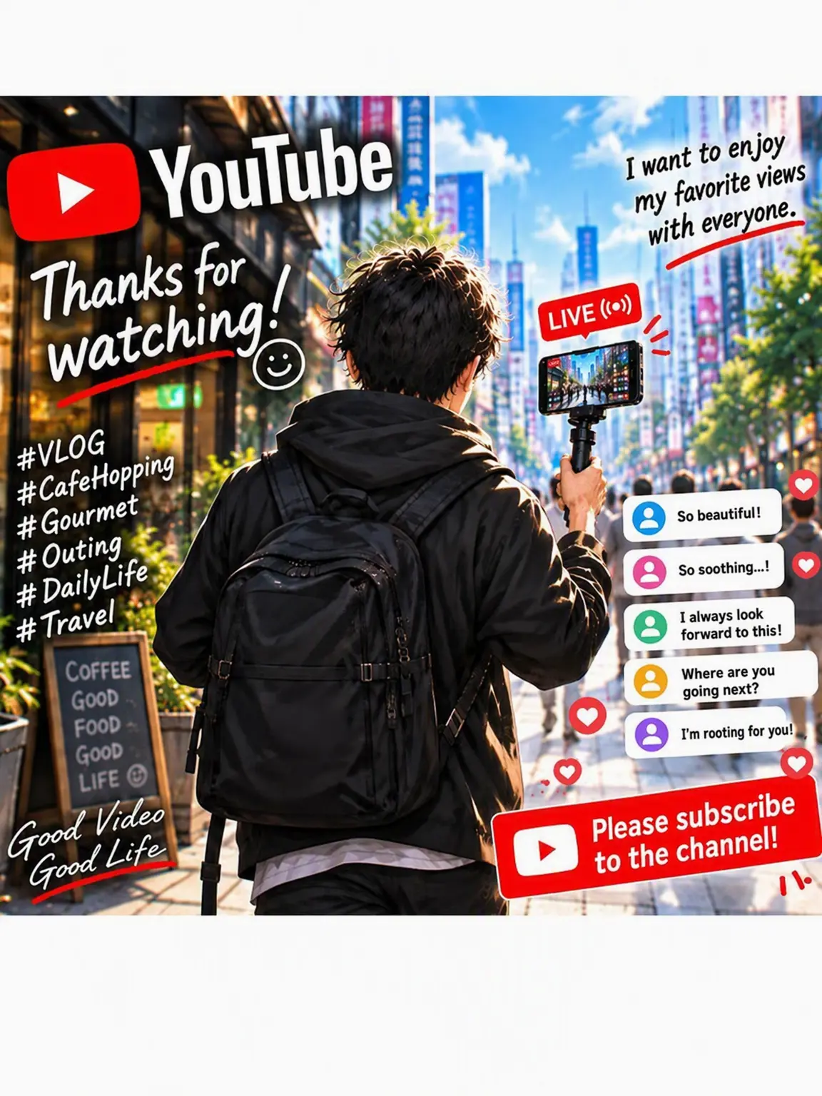 GentleChalk8637의 The World's Most Loved YouTuber❤️