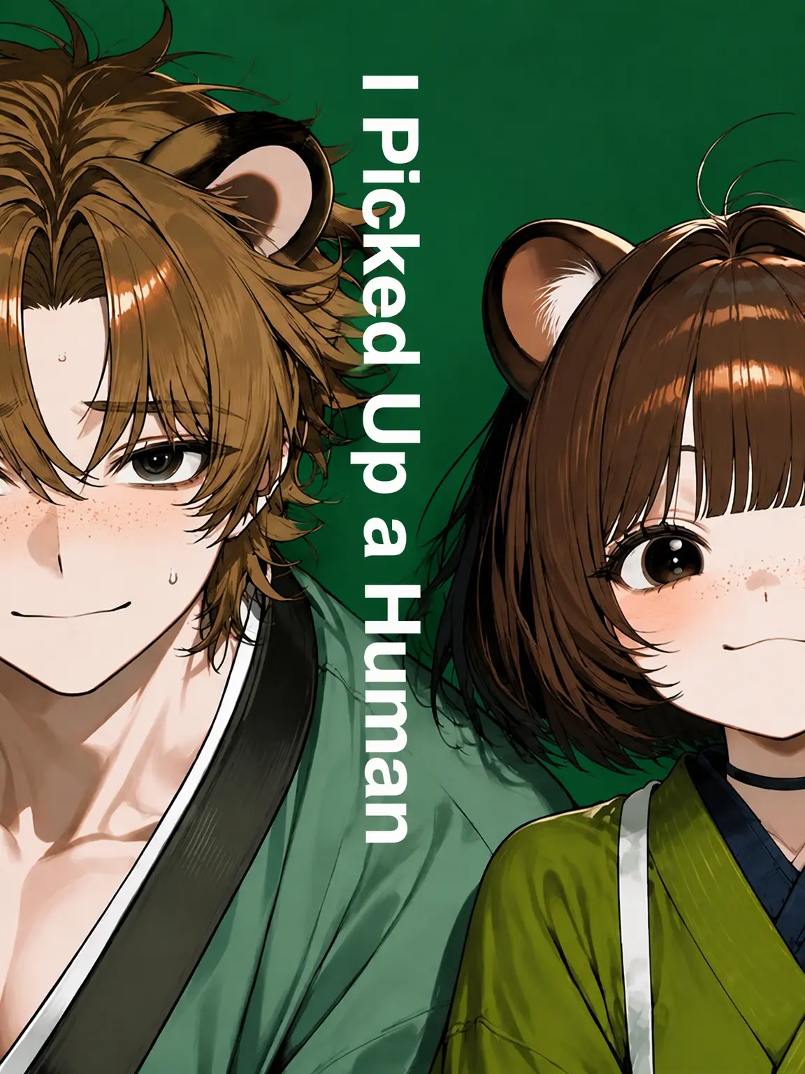 HonestPeak0982의 I Picked Up a Human [Tanuki Siblings]