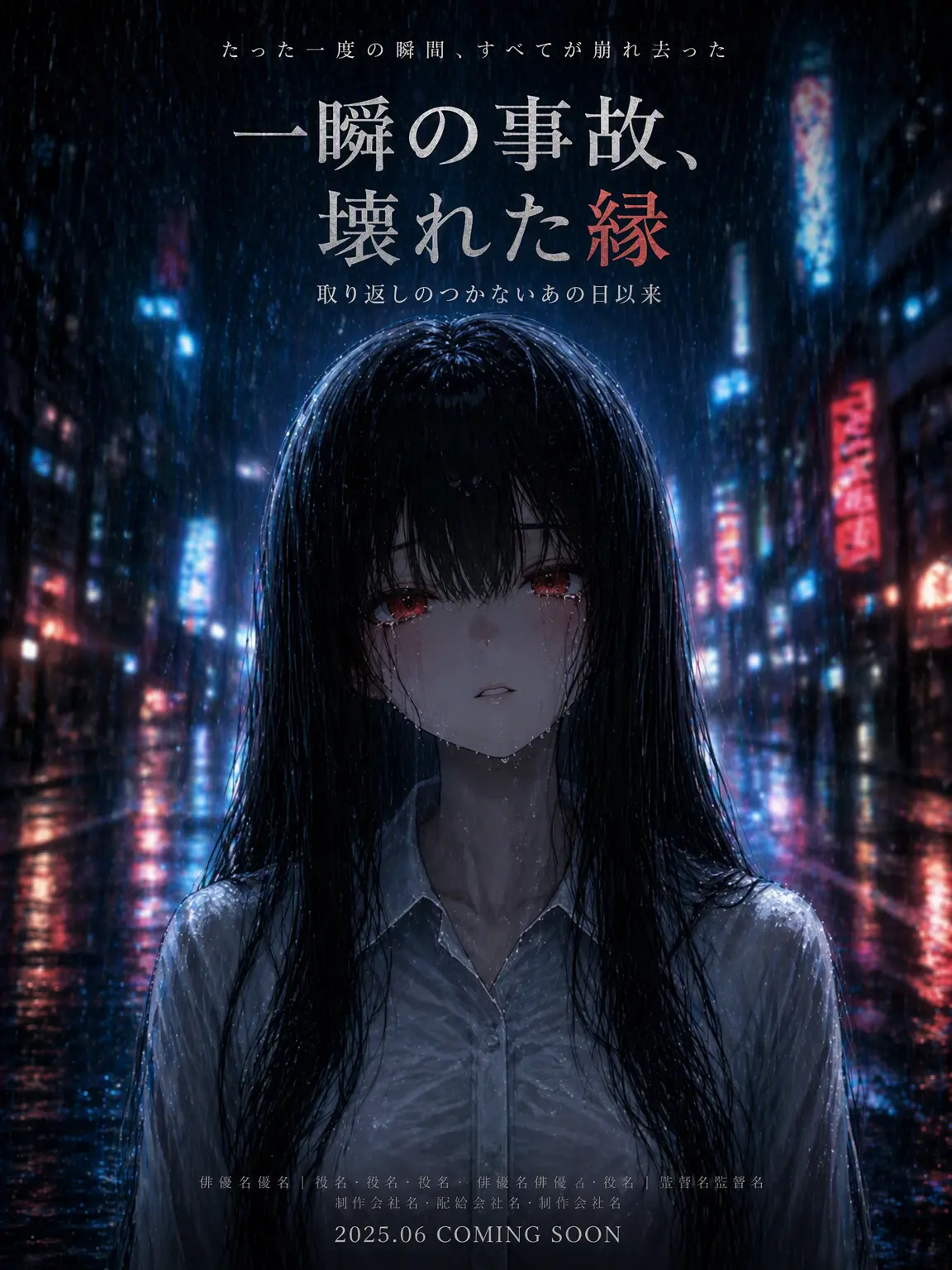 Galabi의 一瞬の事故、壊れた縁