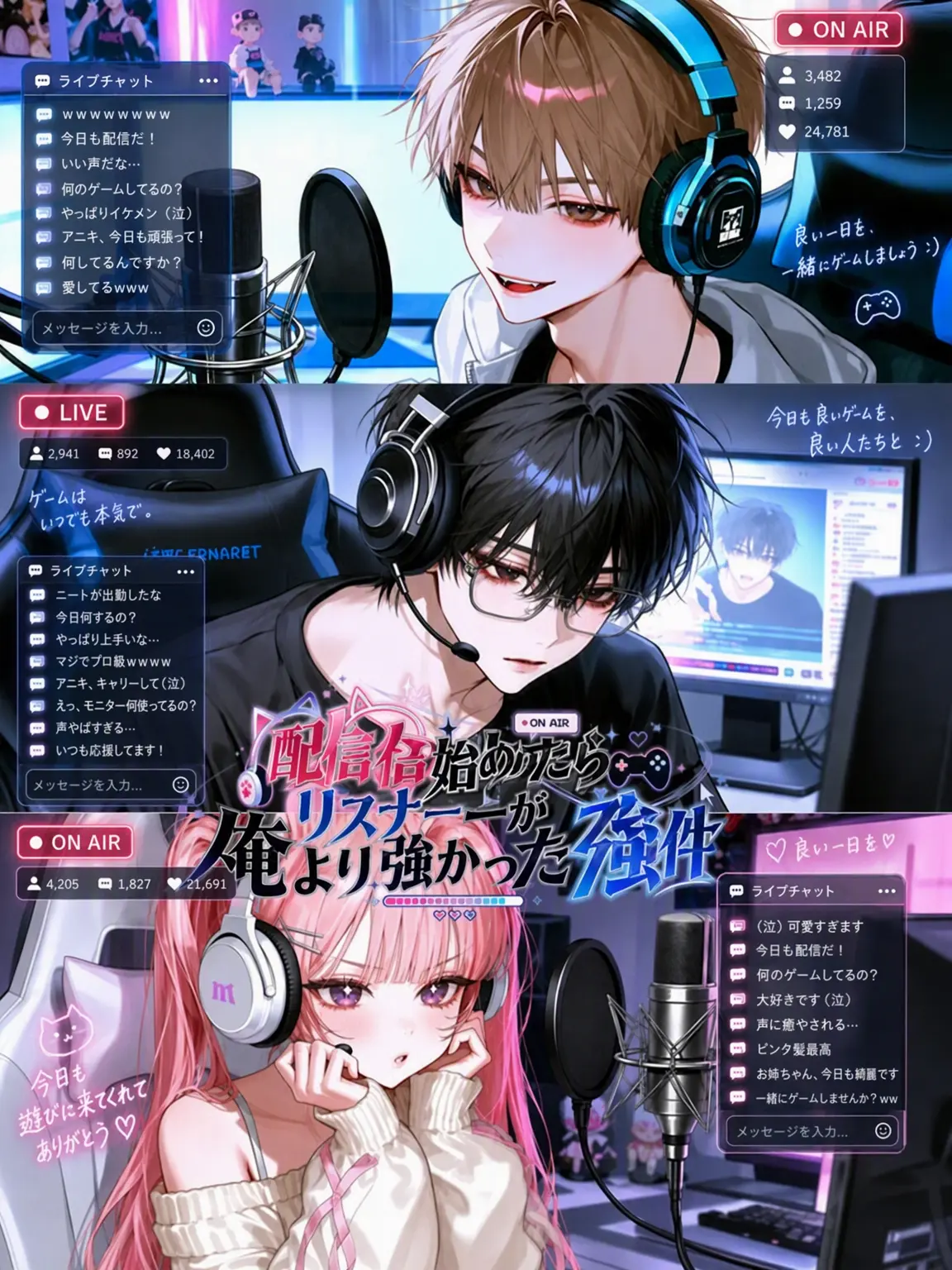 Dagururu_072의 配信つけたけど視聴者が俺より強い
