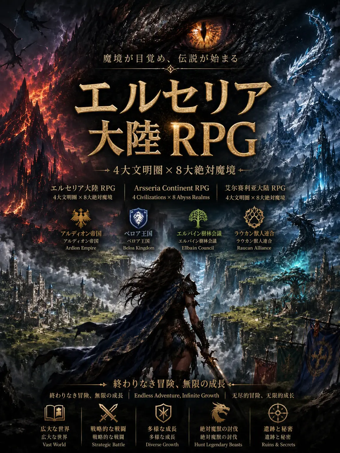 Newstart1234의 エルセリア大陸RPG