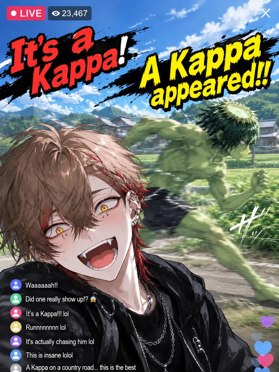 LateKishu1909의 It's a Kappa! A Kappa Appeared!!