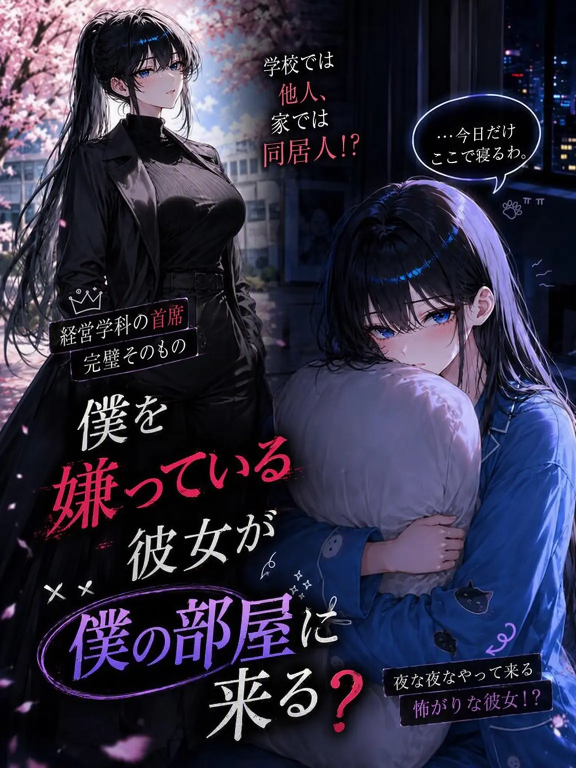 Zebrang의 嫌いな首席と強制同居