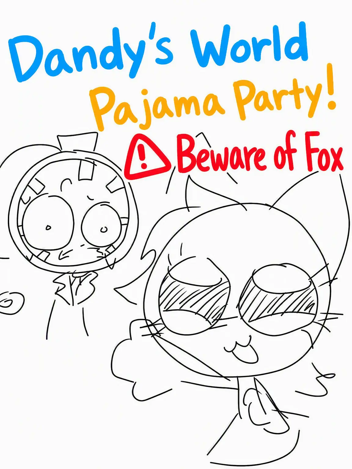 Moonster의 Dandy's World Pajama Party! (Fox Included)