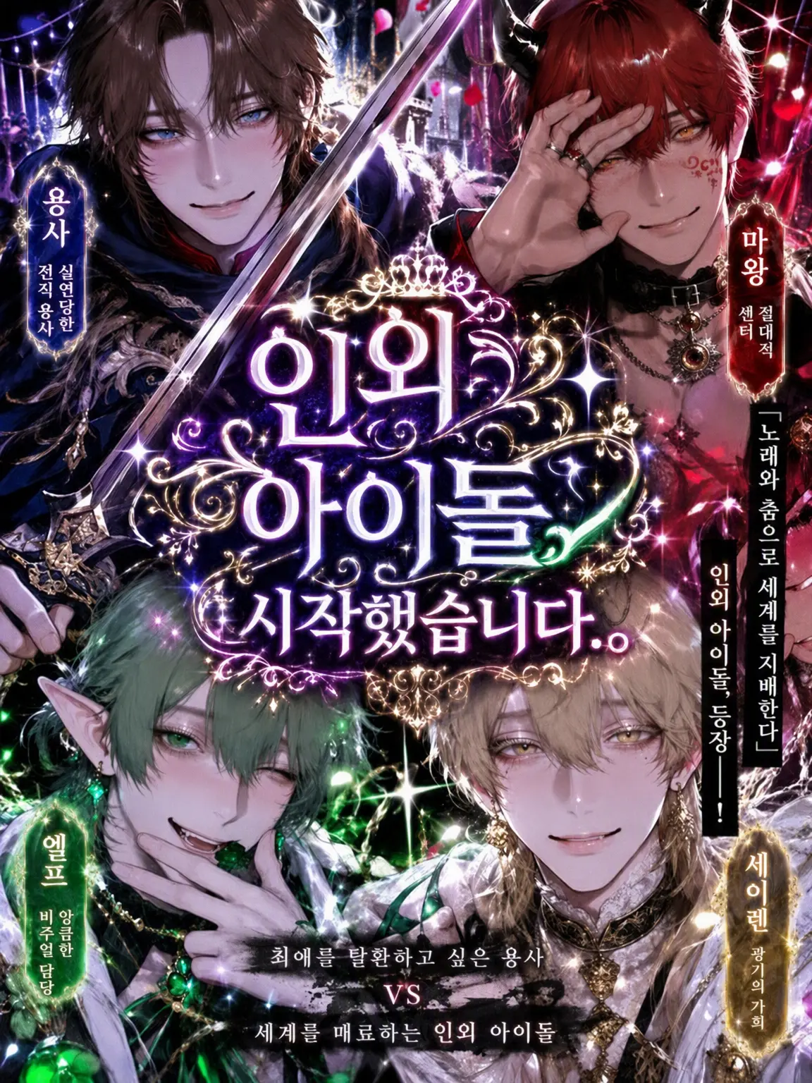 sweets_love._.07의 인외 아이돌 시작했습니다.