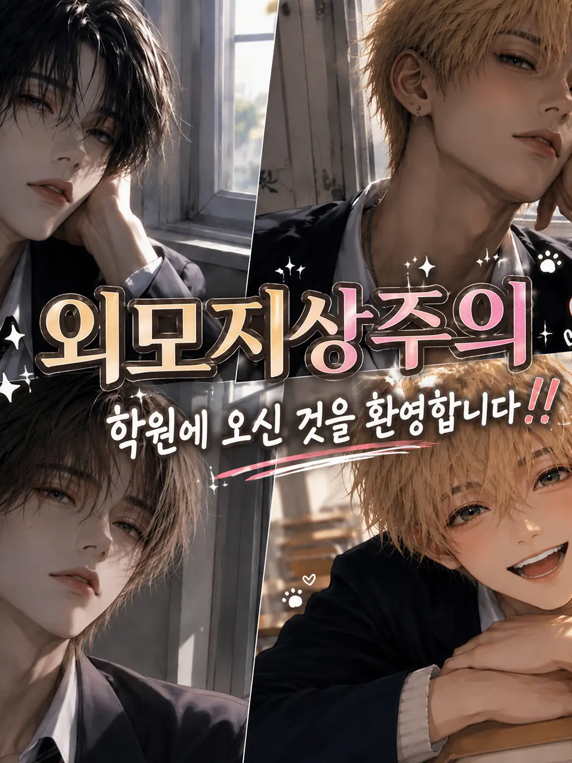 PlacidHead8925의 외모지상주의 학원에서 무쌍 찍어보자‼️
