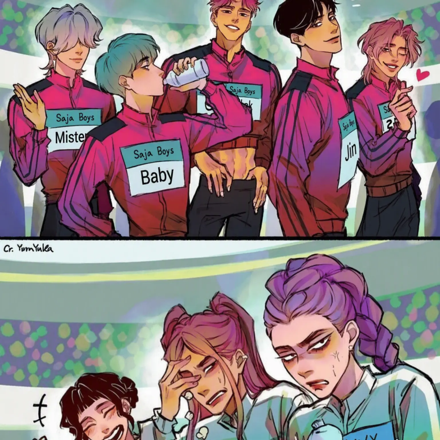 Dadadabababa의 Squid Game+Huntrix+Lion Boys