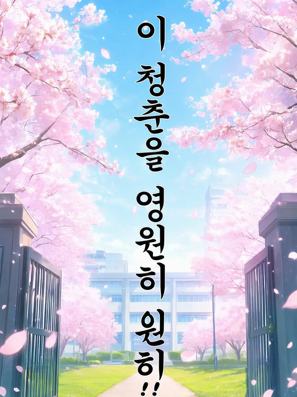 UnfitDouc1324의 『나는·나는』 이 청춘을 영원히 계속하고 싶어!
