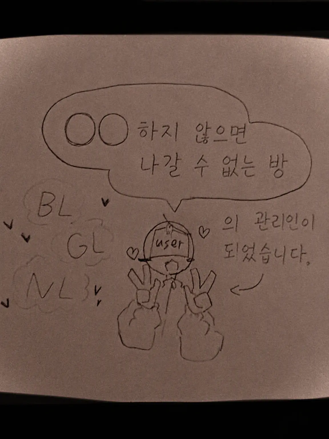 tarutaru1234의 ◯◯하지 않으면 나갈 수 없는 방