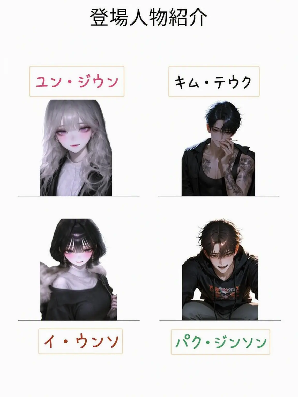 carnation-의 変わり果てた彼女と捨てられた彼女