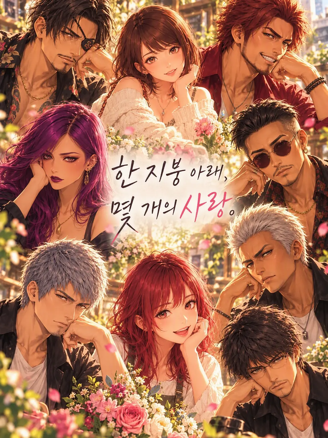 j_red830의 한 지붕 아래, 몇 개의 사랑.