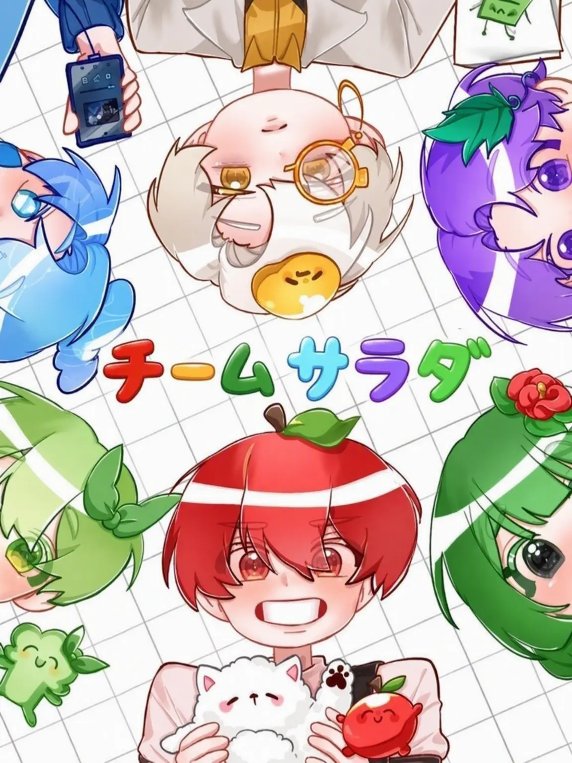 Mary_82의 チームサラダ家族パロ