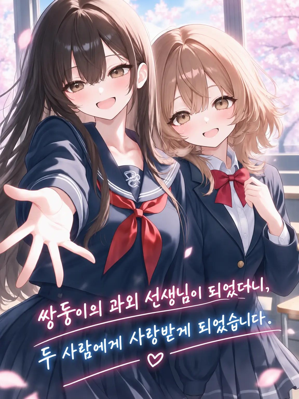 Hoshinomiya의 쌍둥이 과외를 맡게 된 결과