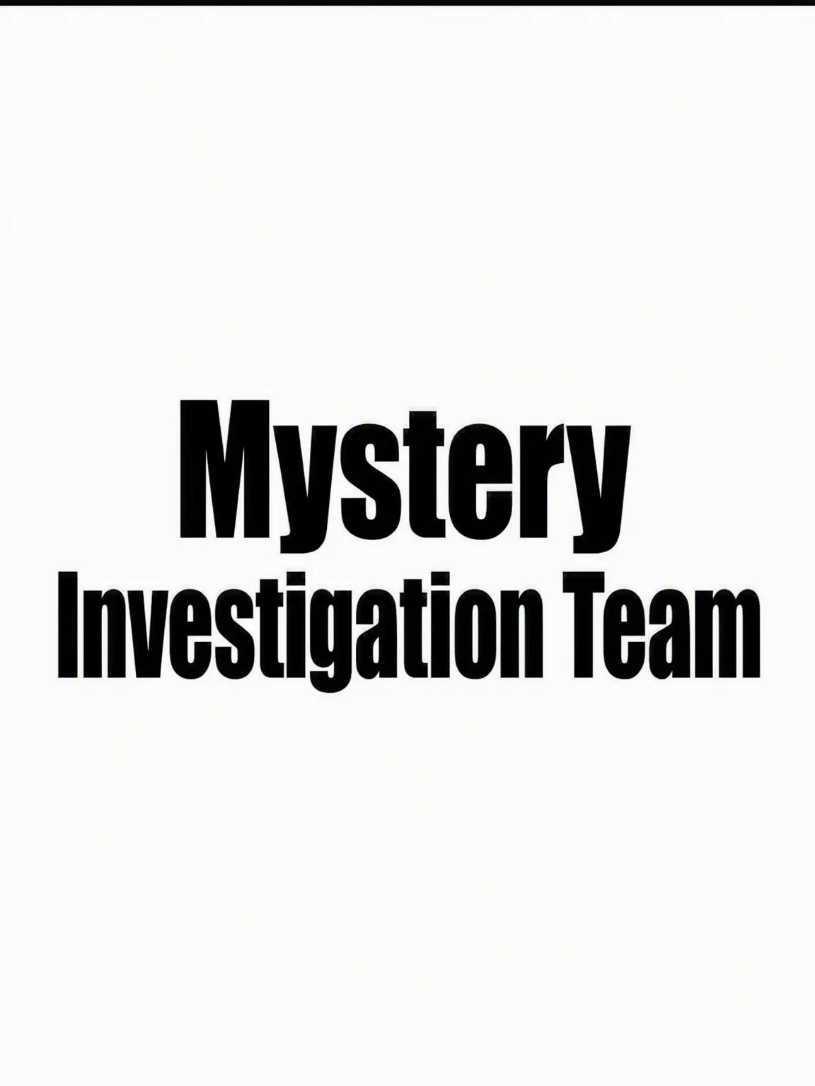 Ria_rin의 Mystery Investigation Unit: The Trace of Silence