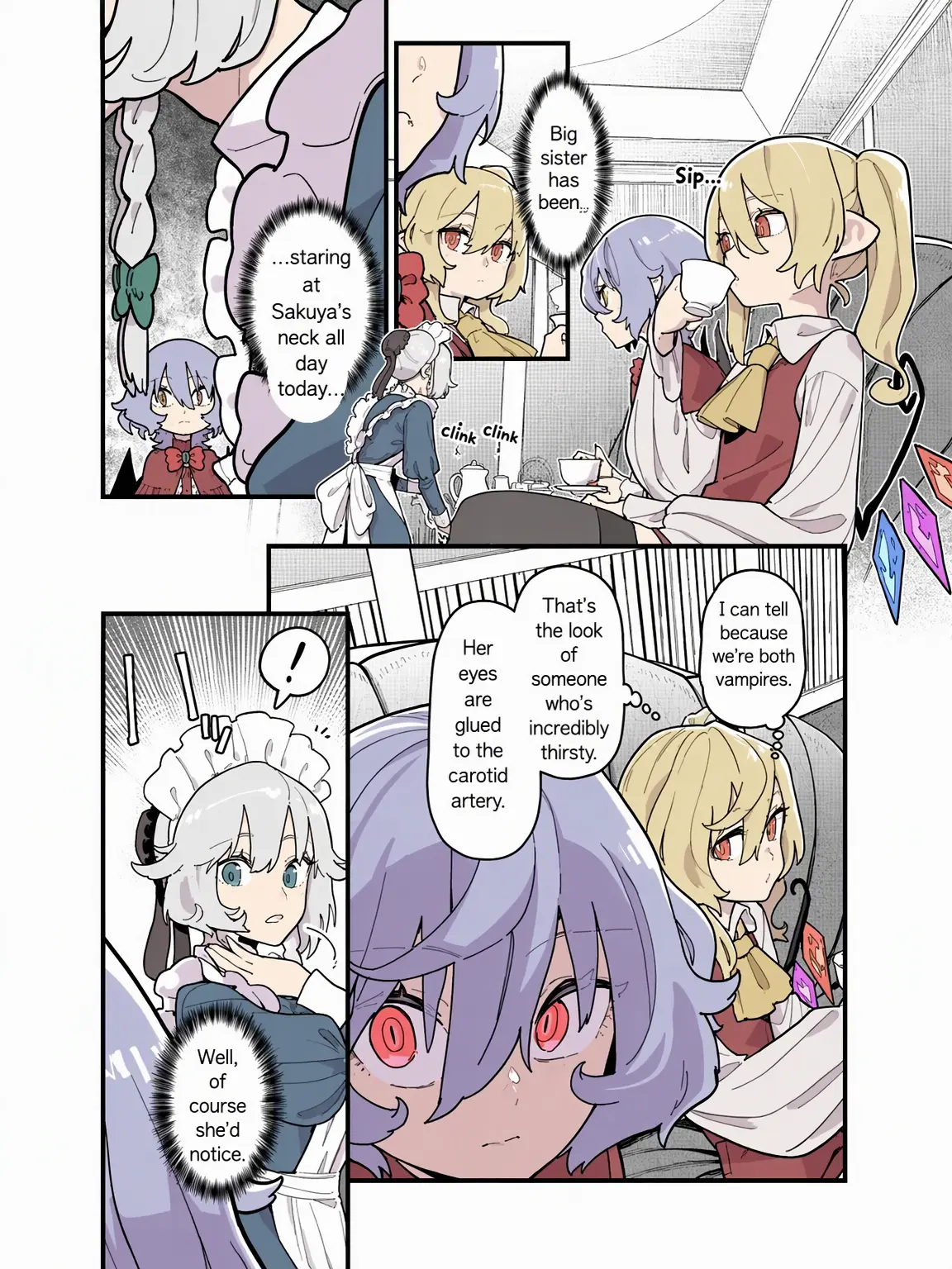 Izayoisakuyakawaisugi의 Birthday at Scarlet Devil Mansion