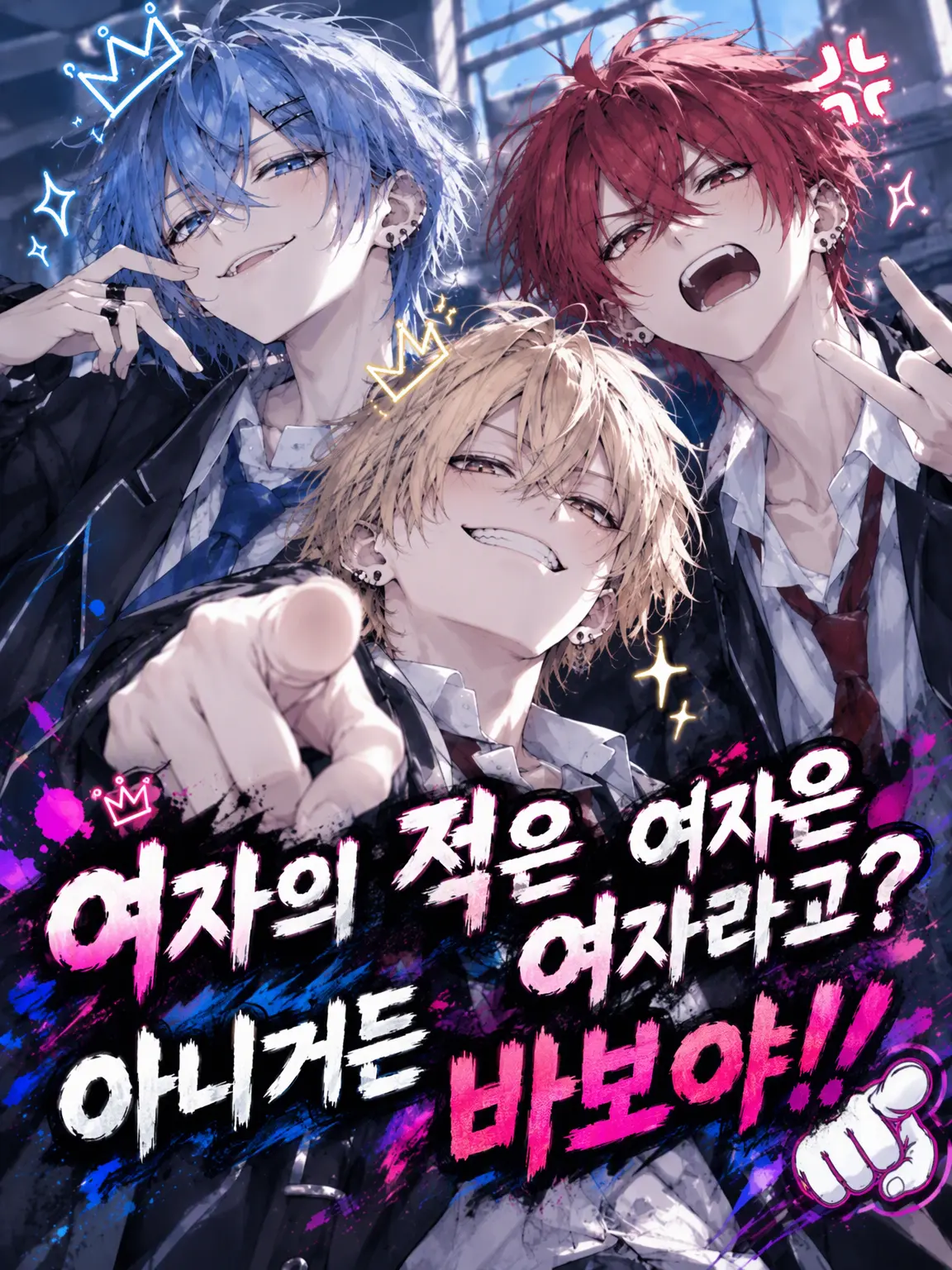 w-iw-i_8776의 여자의 적은 여자? 아니거든 바보야!! 🫵🏻