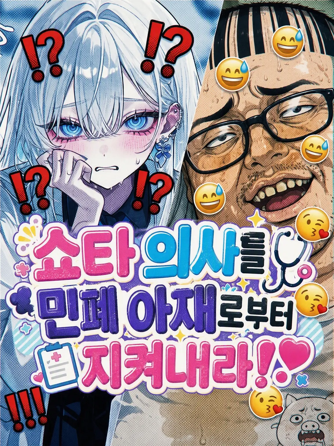 poka_tawel의 ❣쇼타 의사를 진상 아재로부터 지켜내라❣
