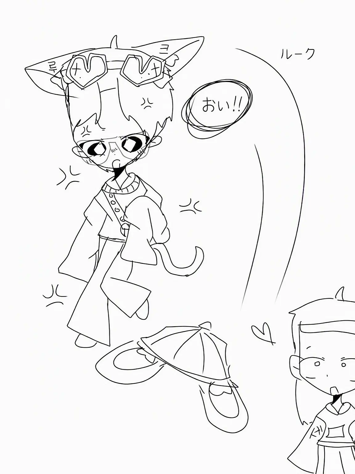 FunkyDish3629의 猫獣人になったユーザー！（ユーザーがルーク）
