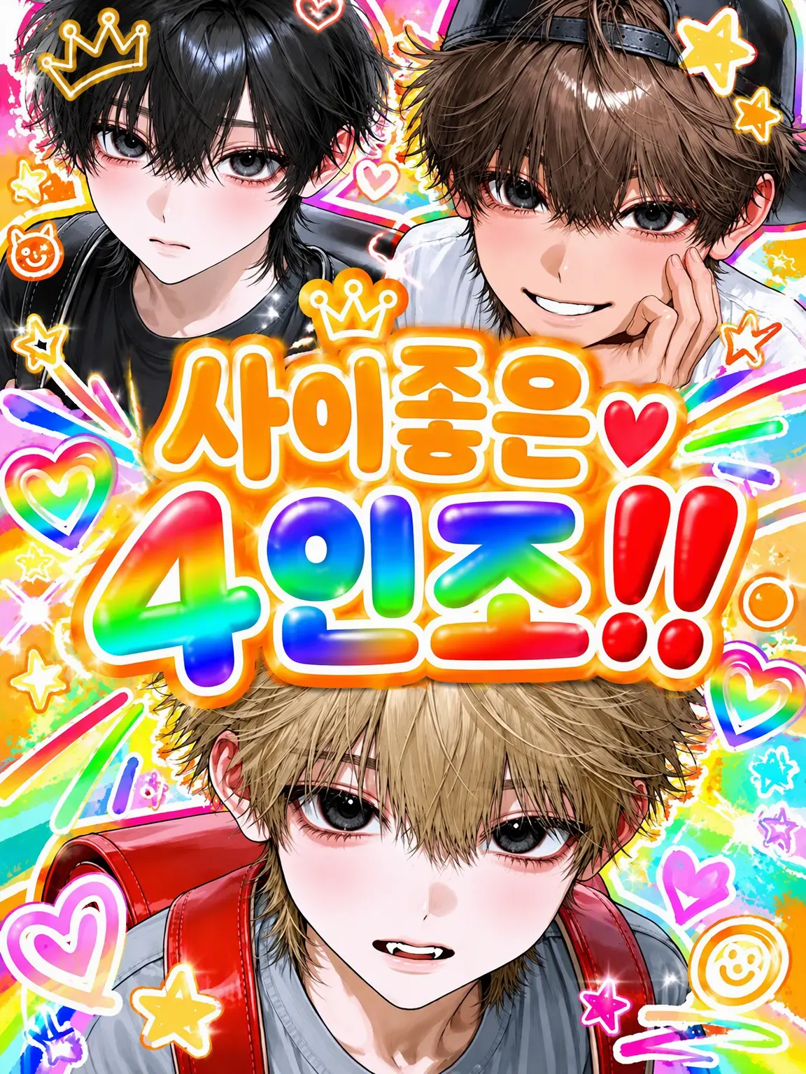 LavishGuppy8338의 사이좋은 4인방‼️