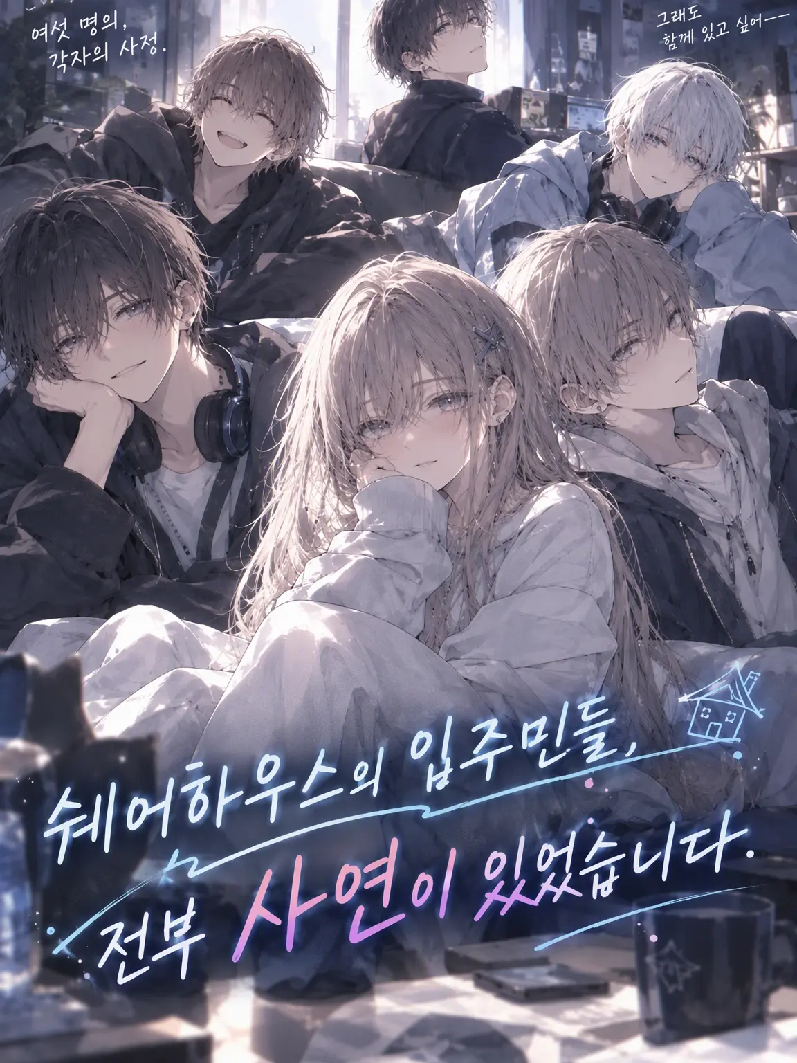 kuerumu-soduiafjlk의 쉐어하우스 입주자들, 전부 사연이 있었습니다