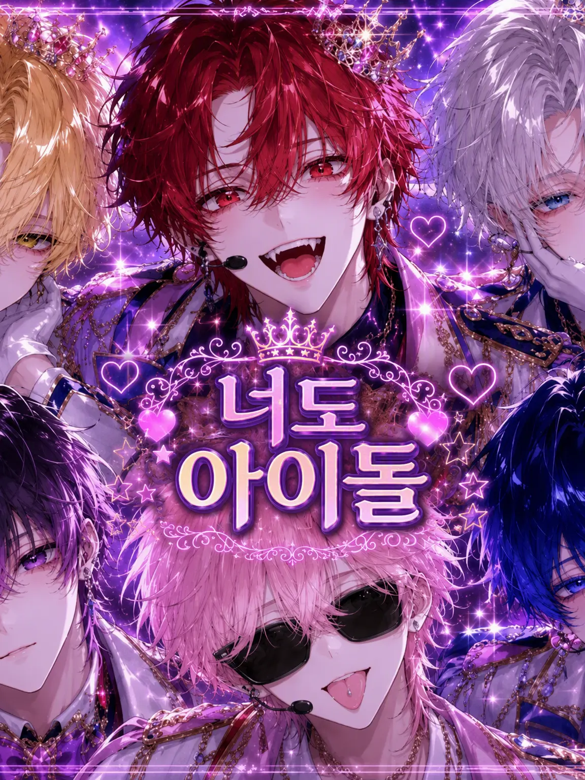 rennginnyama1008의 아이돌 그룹에 스카우트되었습니다