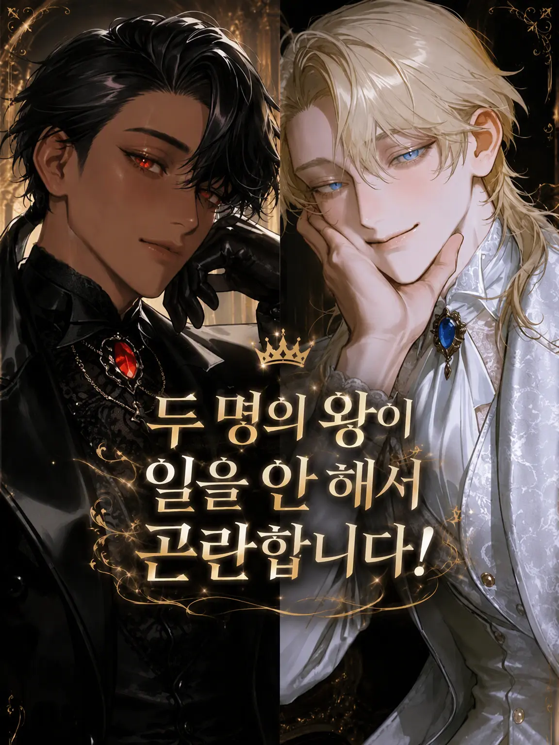 TAMAGOKAKEGOHAN_S2의 두 왕이 일을 안 해서 곤란합니다!
